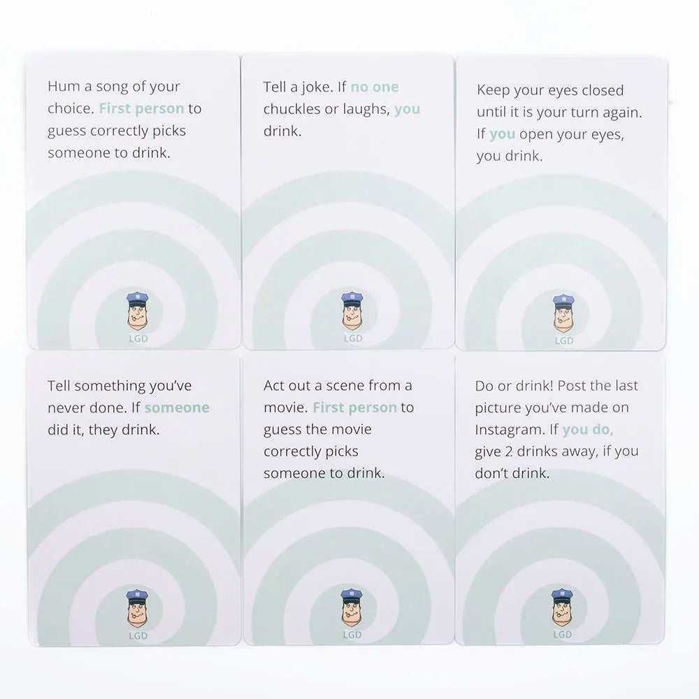 Let's Get Drunk Drinking Game