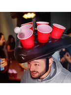 1pc Inflatable Beer Ring Toss Game  (Hat Only)