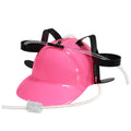 Plastic  Drinking  Helmet  With straw