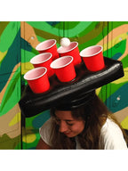 1pc Inflatable Beer Ring Toss Game  (Hat Only)