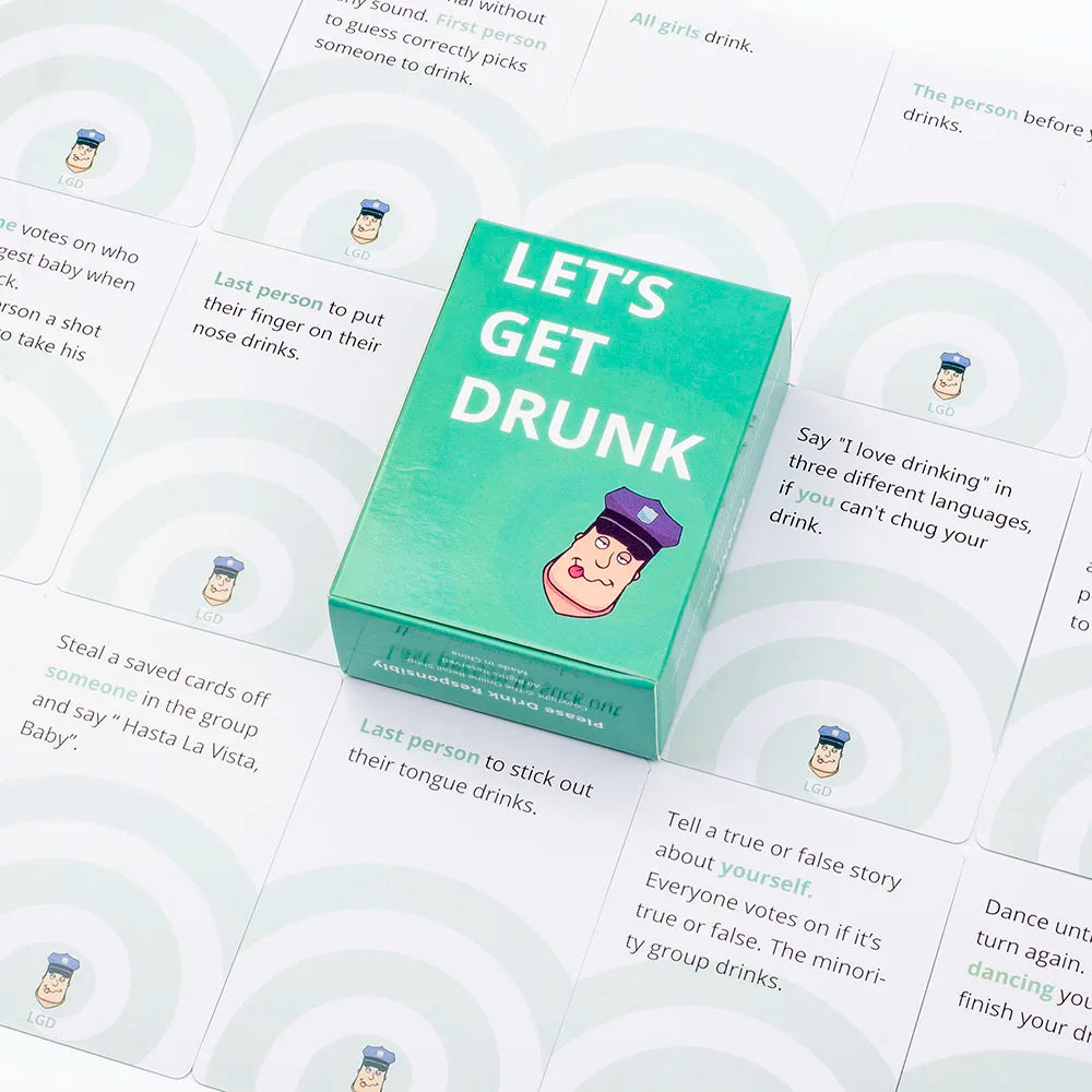 Let's Get Drunk Drinking Game